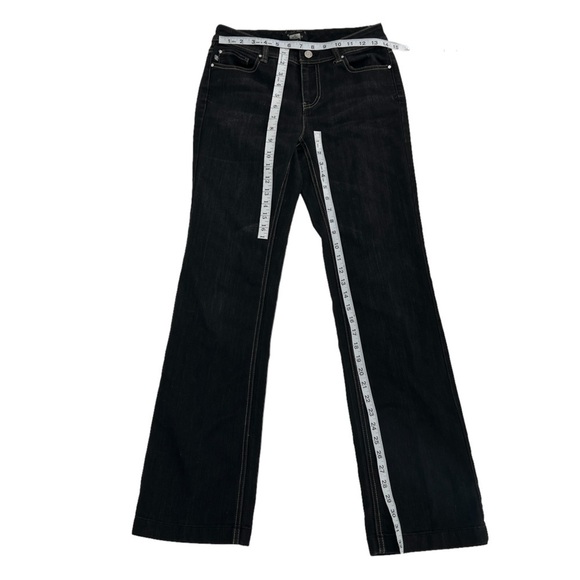 White House Black Market Black Boot Leg Jeans Size 4 Long Women’s - Picture 5 of 5